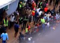 Boda boda riders surround woman after alleged stabbing in Menyinkwa