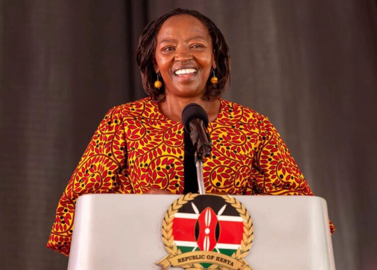 First Lady Rachel Ruto during her visit to Siaya on September 8, 2026