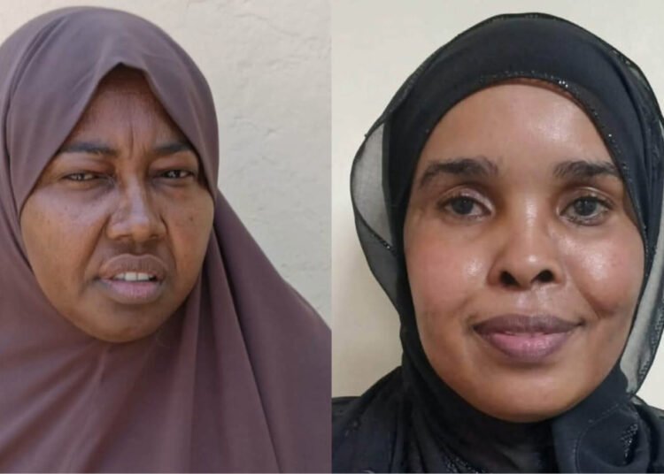 Two women arrested at JKIA with 658 grams of suspected gold hidden under a hijab and inside a bra