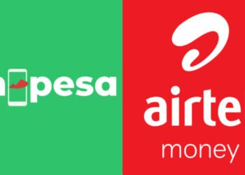 Airtel Money and M-Pesa logos representing Kenya’s mobile money price war
