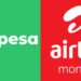 Airtel Money and M-Pesa logos representing Kenya’s mobile money price war