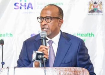 Health CS Aden Duale speaking about Ebola contact tracing in Kenya