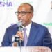 Health CS Aden Duale speaking about Ebola contact tracing in Kenya