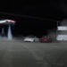 Tesla Roadster with rocket-assisted technology designed for brief aerial maneuvers