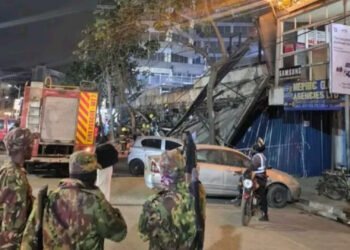 Four Injured as Building Collapses During Night Demolition in Nairobi CBD